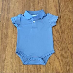 Edgehill Collection Blue Baby Polo Onesie